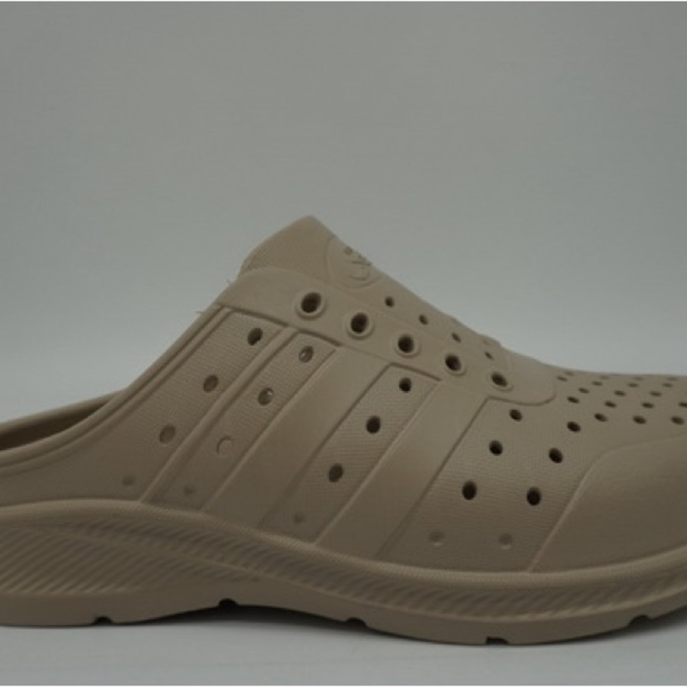 Men's Beige Slip-On Sandals